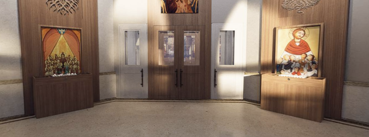 Entrance Door Wooden Cladding